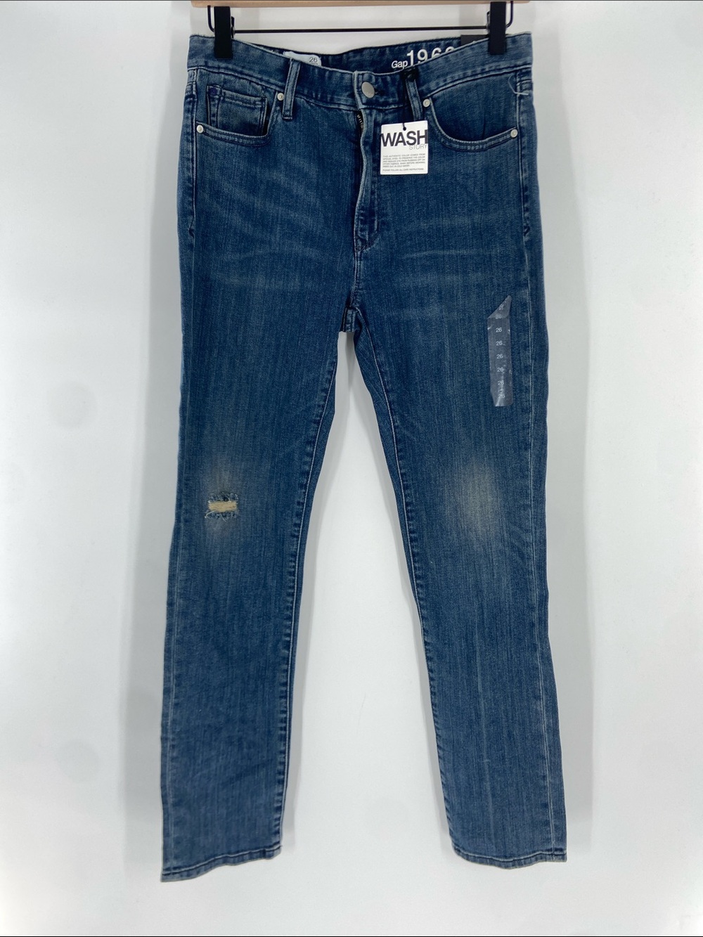GAP 1969 Blue Skinny High Rise Pants Jeans Size 26 NWT